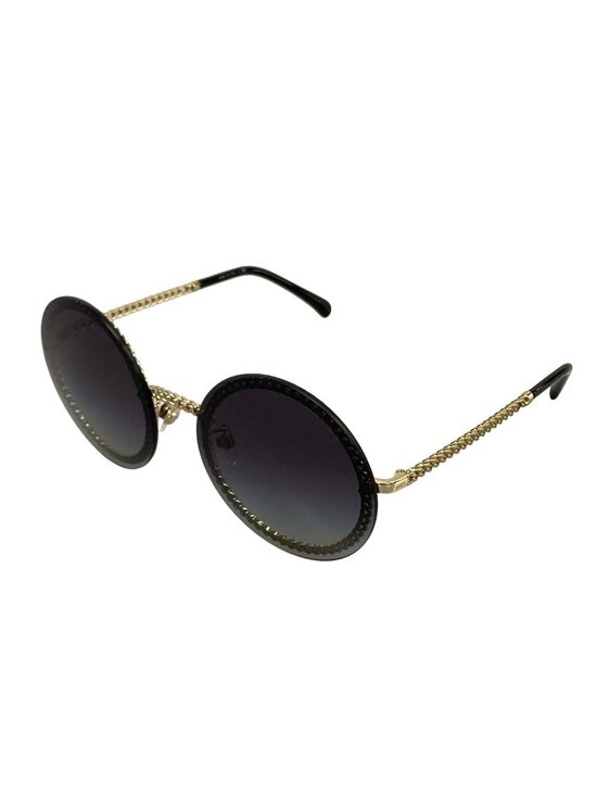 Chanel Sunglasses Black Gold Eyewear main image 8